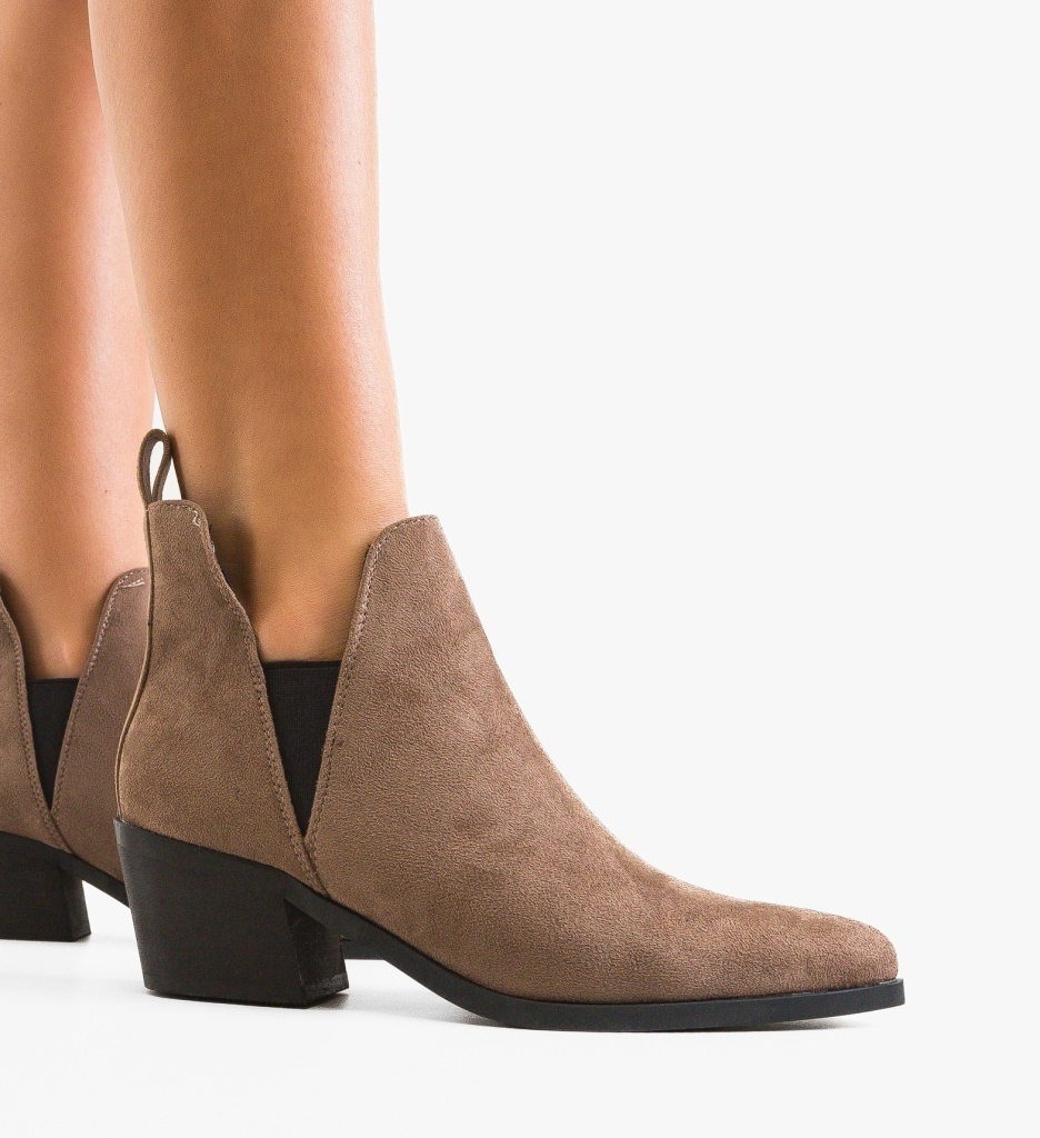 Botine Lance Khaki - Eleganță și Confort