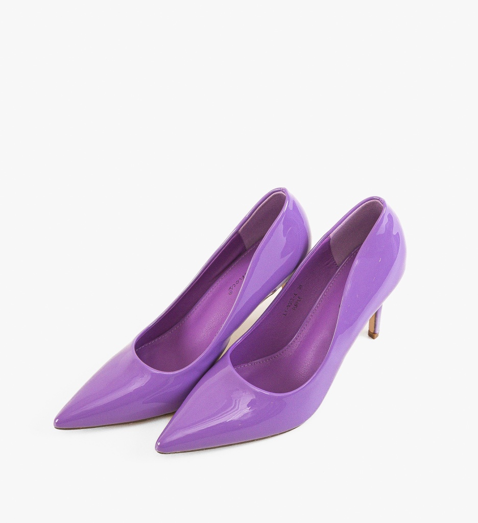 Pantofi Stiletto Mov - Eleganță și Stil - imagine 5