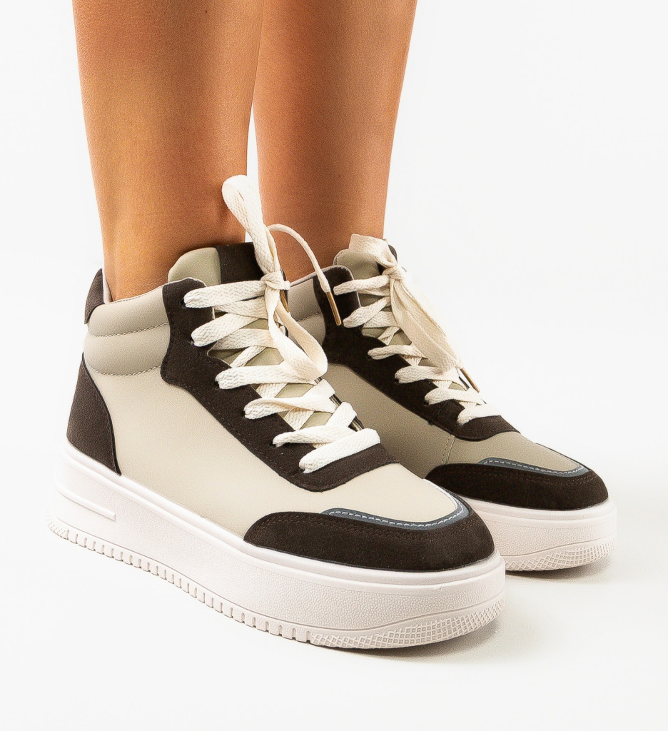 Sneakers Dama Sedio Gri - Confort și Stil