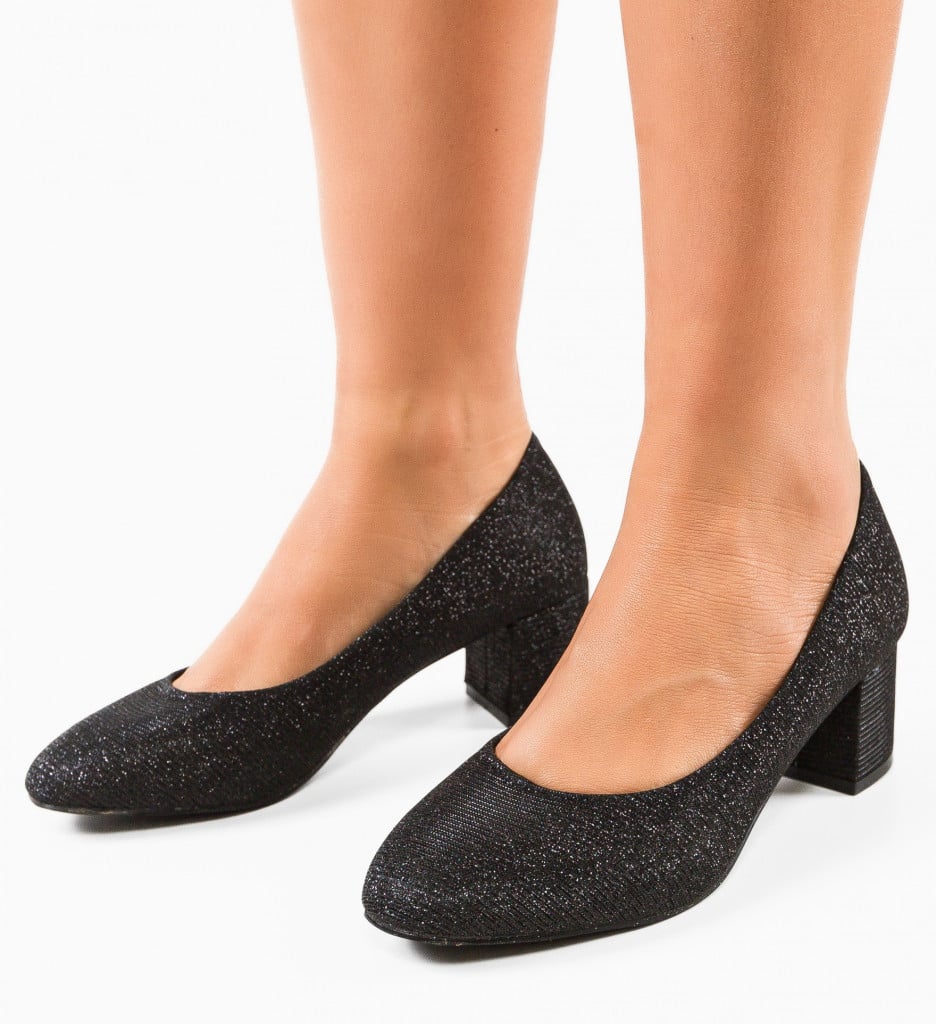 Pantofi Jenkins Negri - Eleganță și Stil - imagine 2