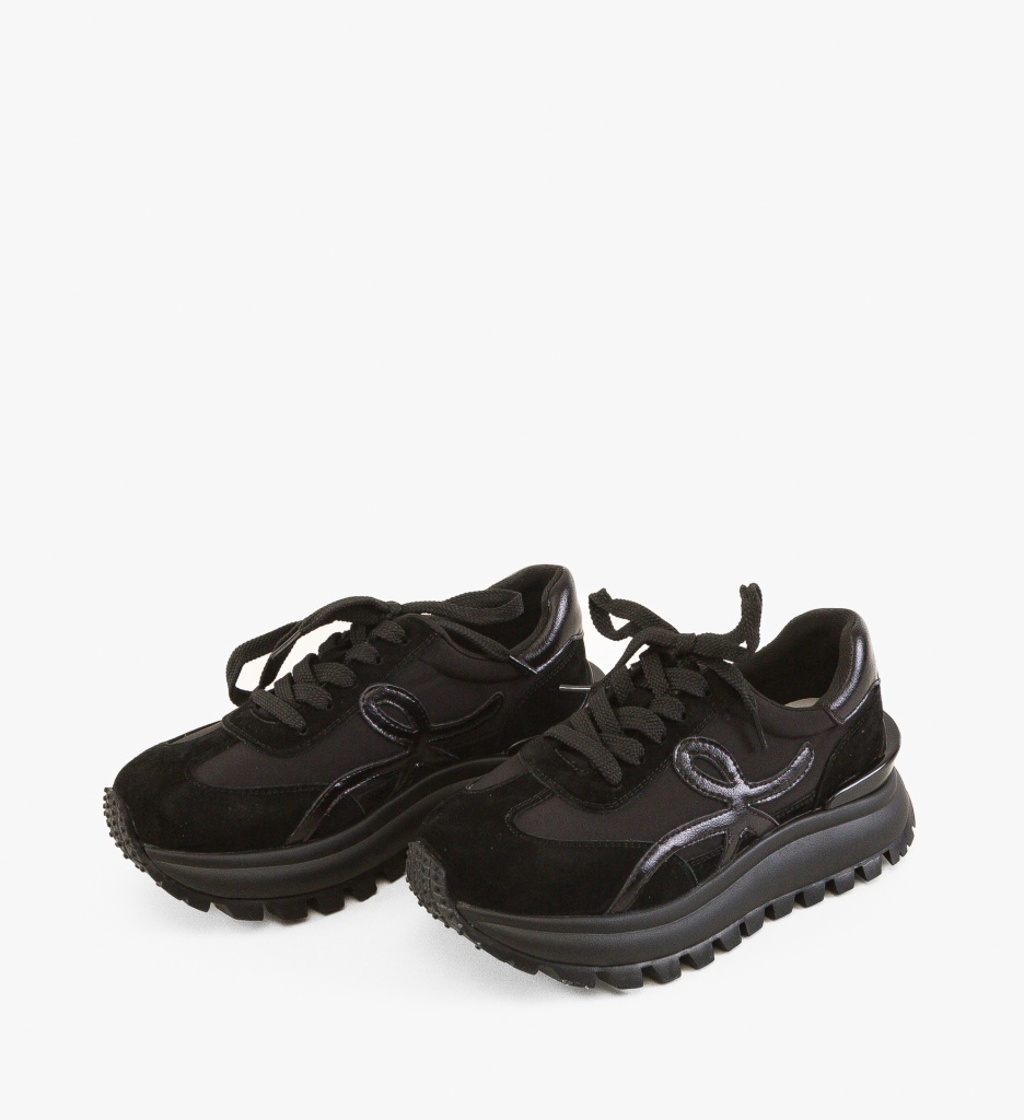Sneakers Dama Amotto Negri | Confort & Stil - imagine 6