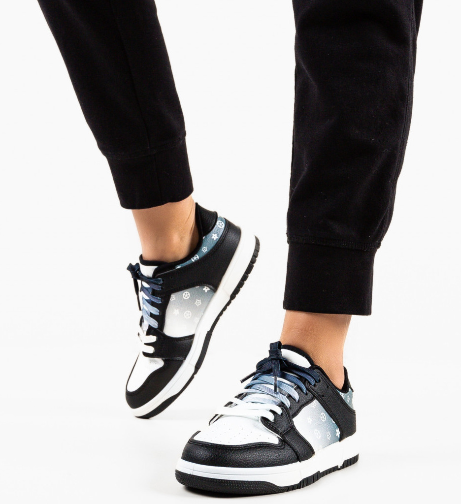 Sneakers Dama Kobe Negri - Confort și Stil - imagine 3