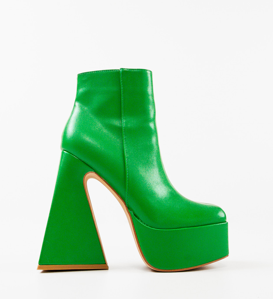 Botine Dama Verzi - Eleganță și Confort - imagine 7