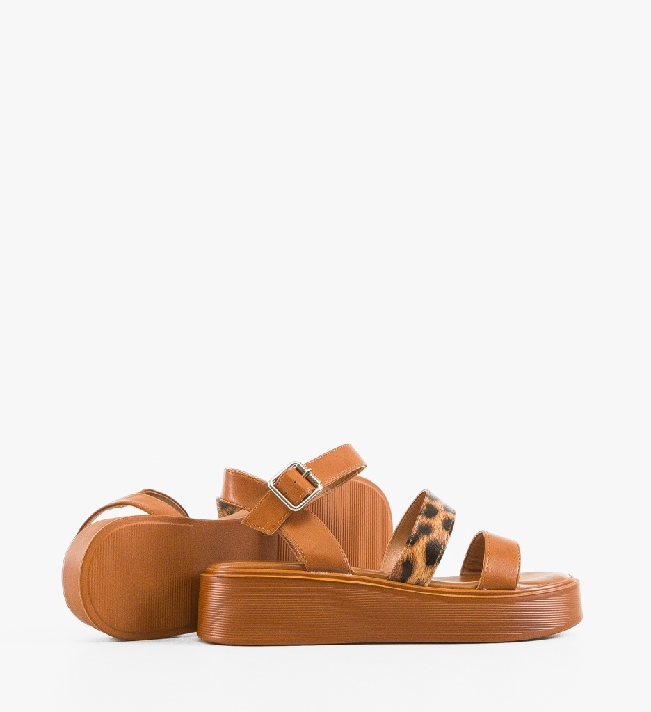 Sandale Dama Essmee Camel | Confort și Eleganță - imagine 5