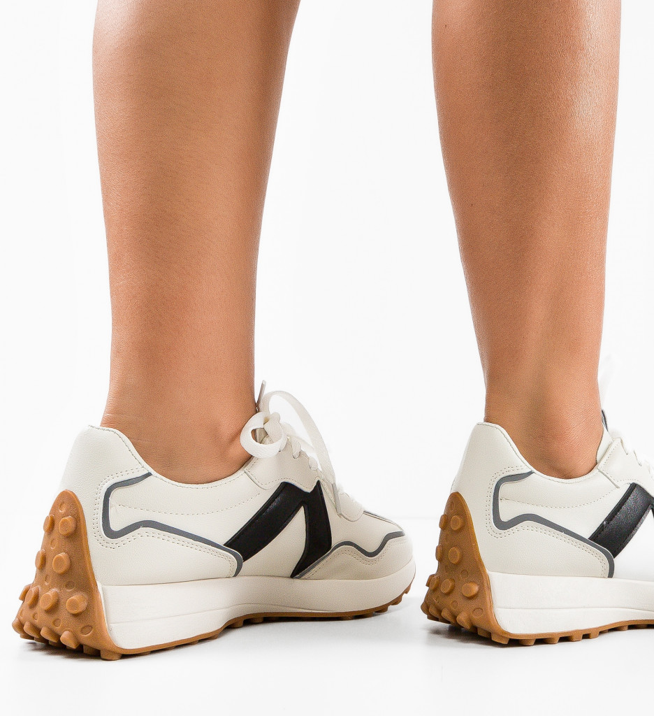 Sneakers Dokni Bej - Confort Urban - imagine 4