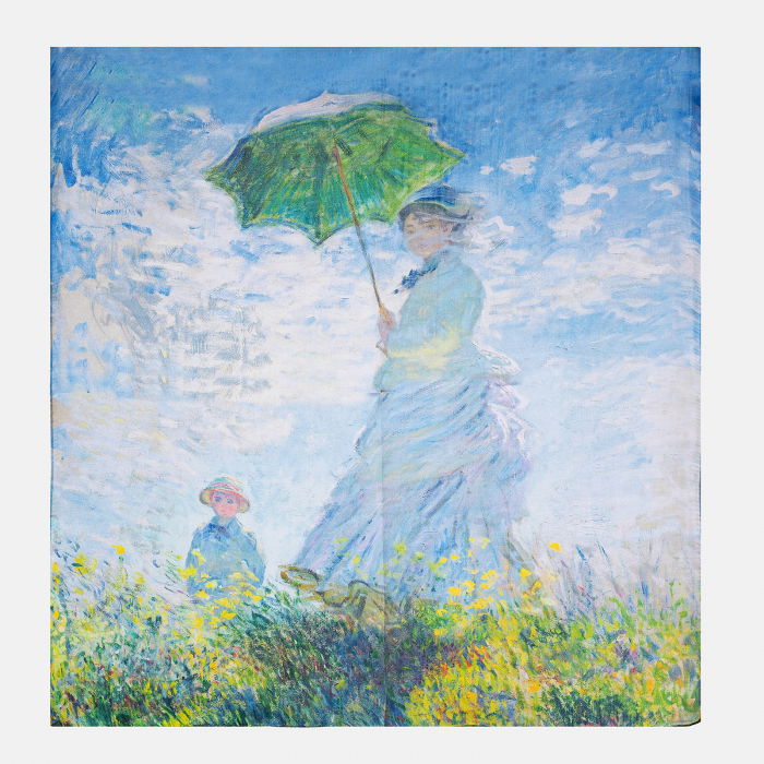Esarfă Monet Matase 100% | Shopika - imagine 1