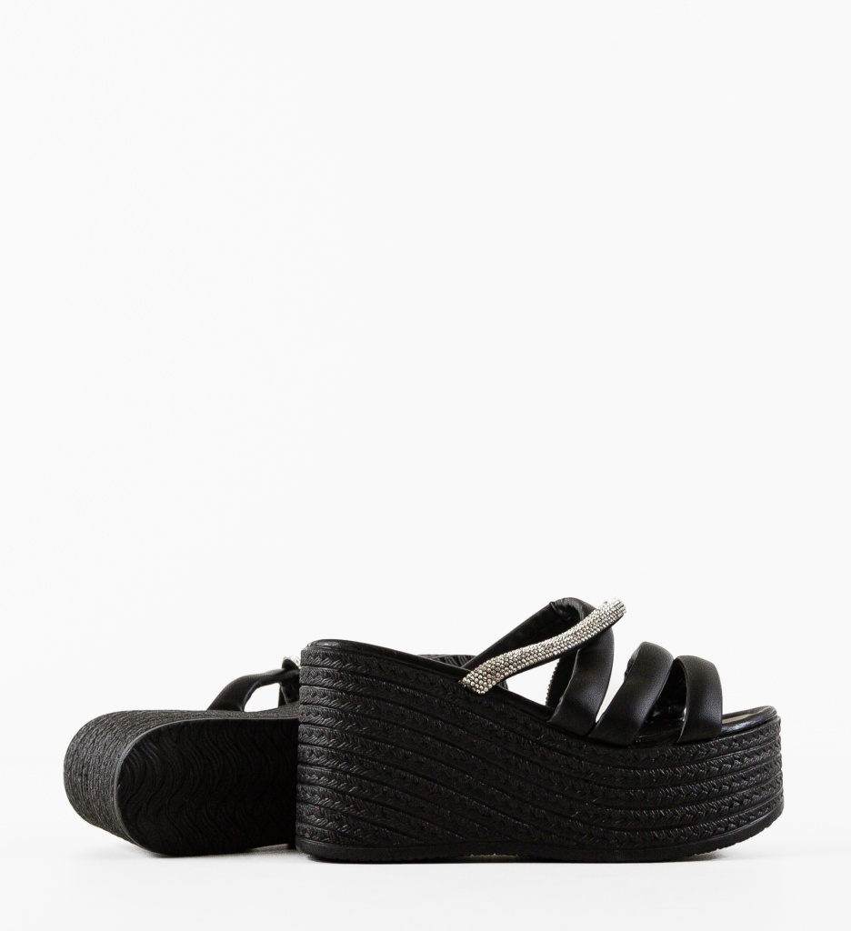 Platforme Namake Negre - Eleganță și Confort - imagine 5