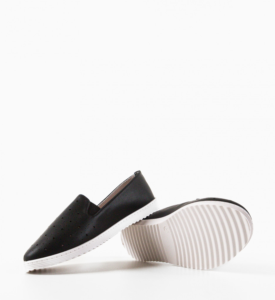 Espadrile Starru Negre | Confort Casual