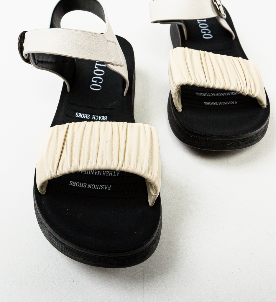 Sandale Dama Wendy Bej | Confort & Eleganta - imagine 6