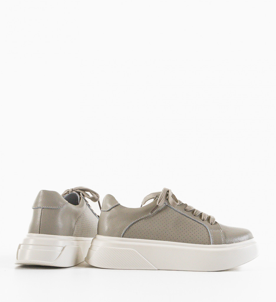 Sneakers Dama Lenox Gri | Confort și Stil - imagine 5