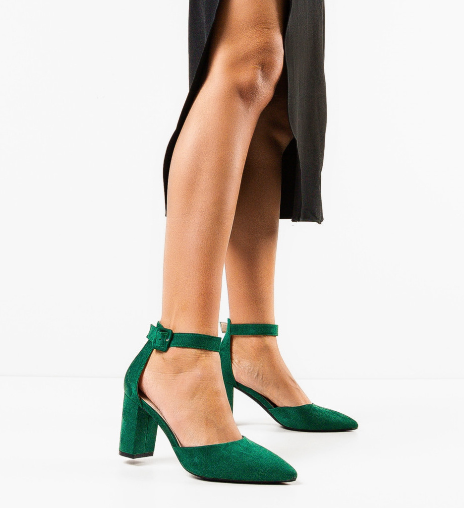 Pantofi Kole Verzi - Eleganță și Stil