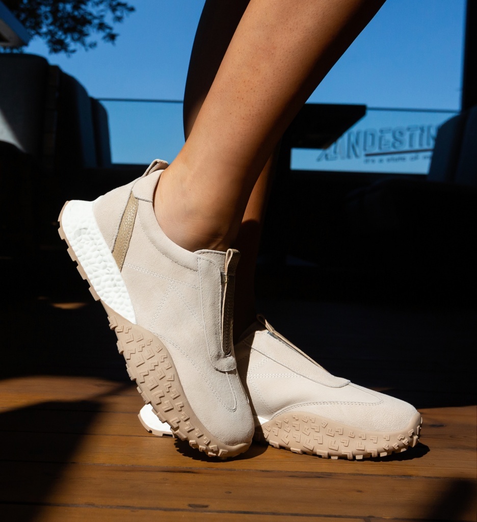 Sneakers dama Florena Bej - Confort și Stil Sportiv - imagine 6