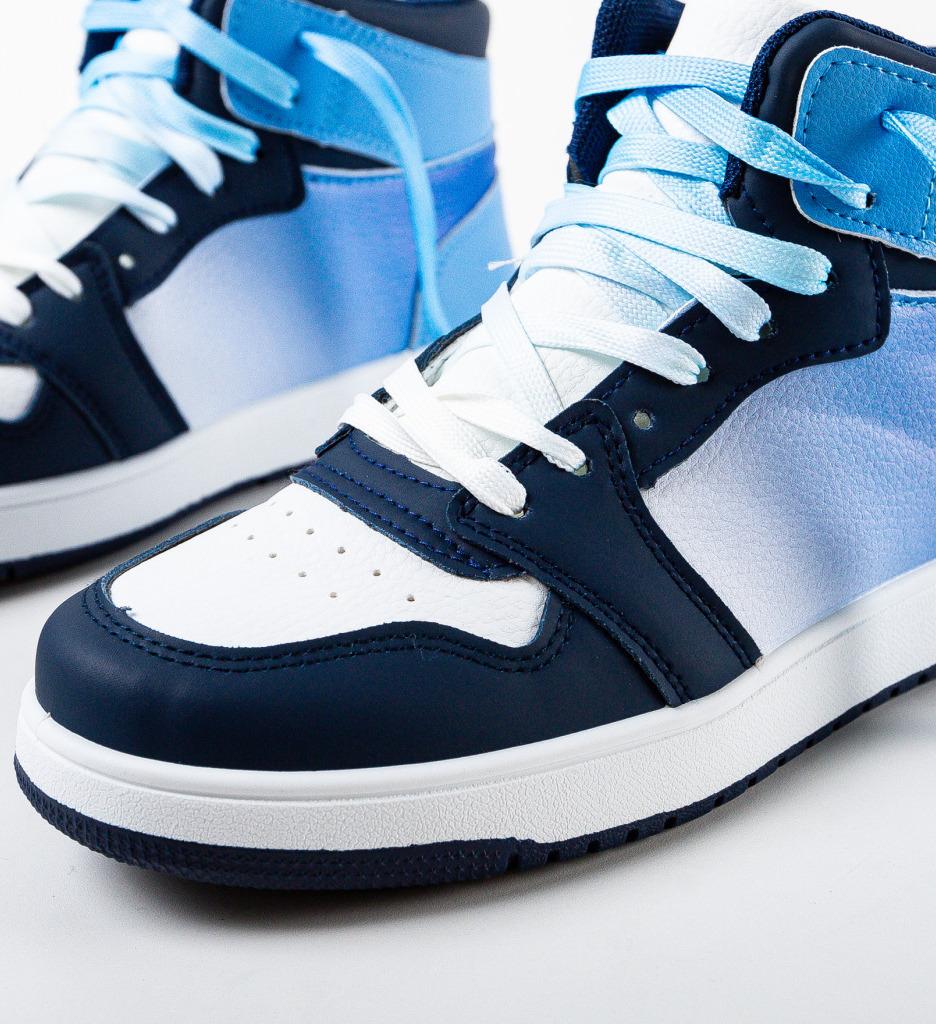 Sneakers Dama Galvan Albastri | Confort & Stil - imagine 6