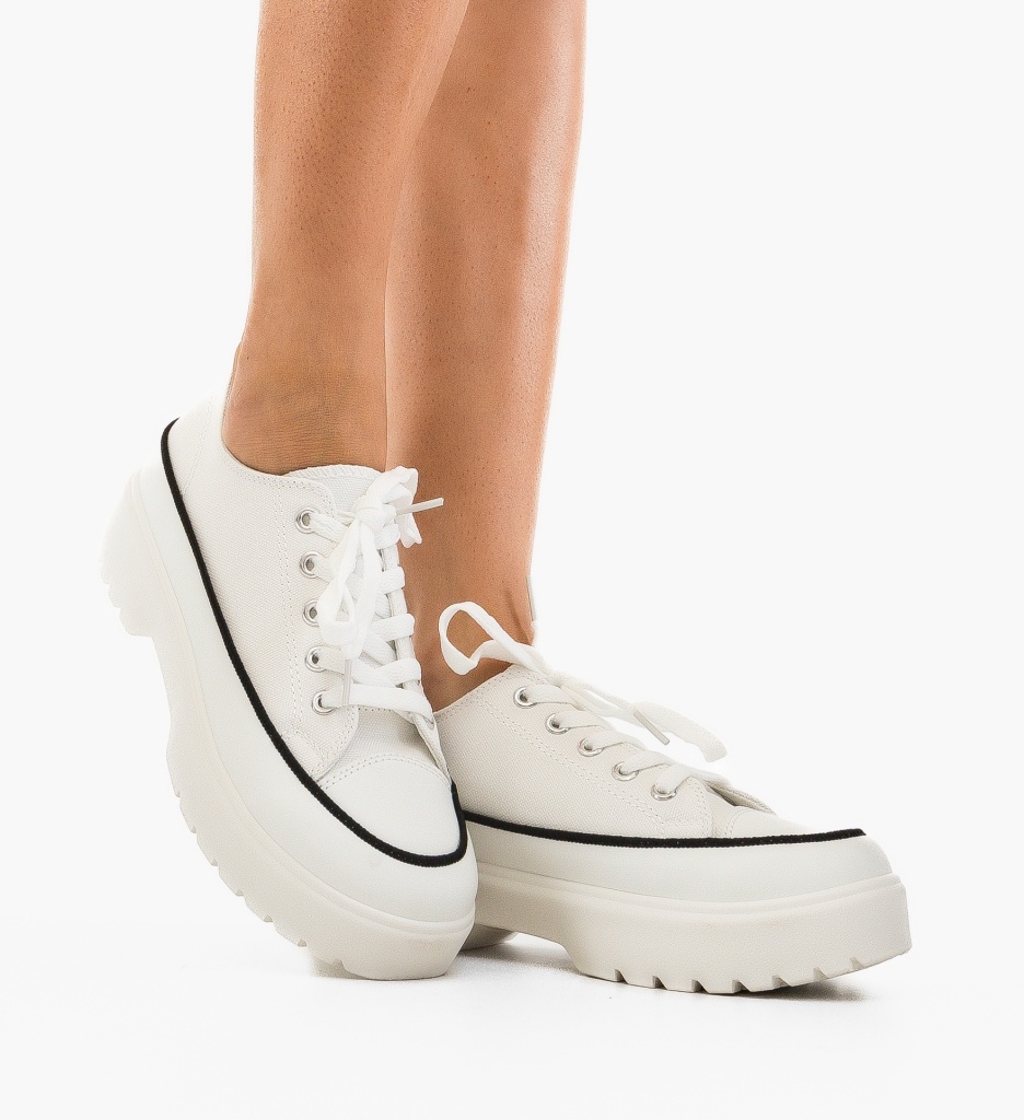 Pantofi Sport Lin Albi | Confort și Stil - imagine 3