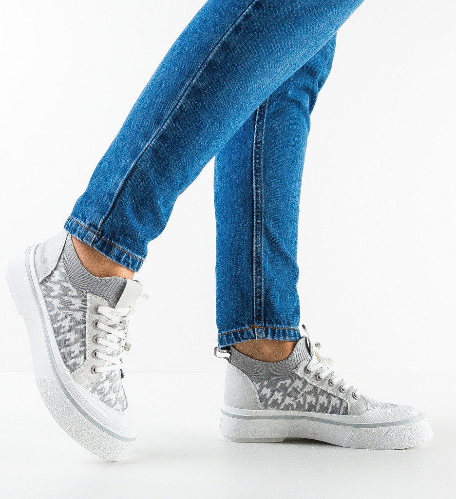 Pantofi Sport Diogo Gri - Confort și Stil Zilnic - imagine 3