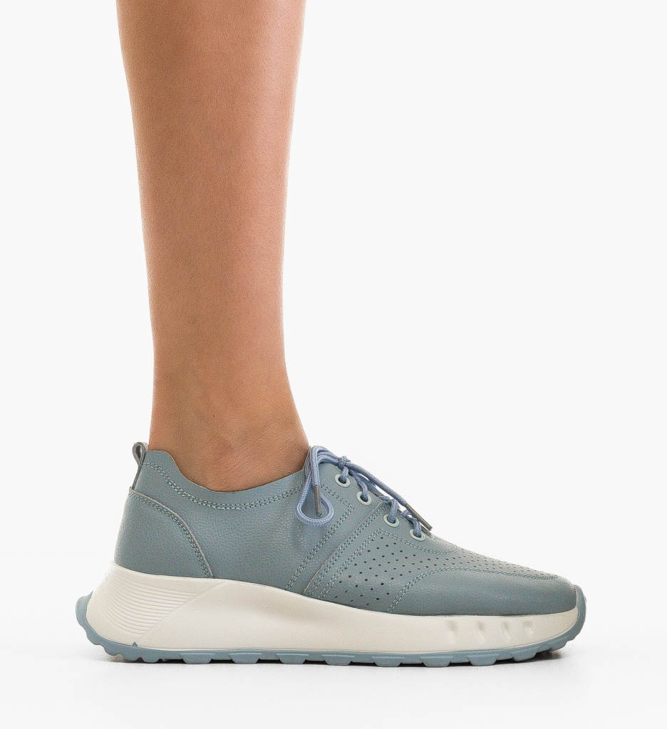Sneakers Dama Horazia Albastri - Confort și Stil - imagine 6