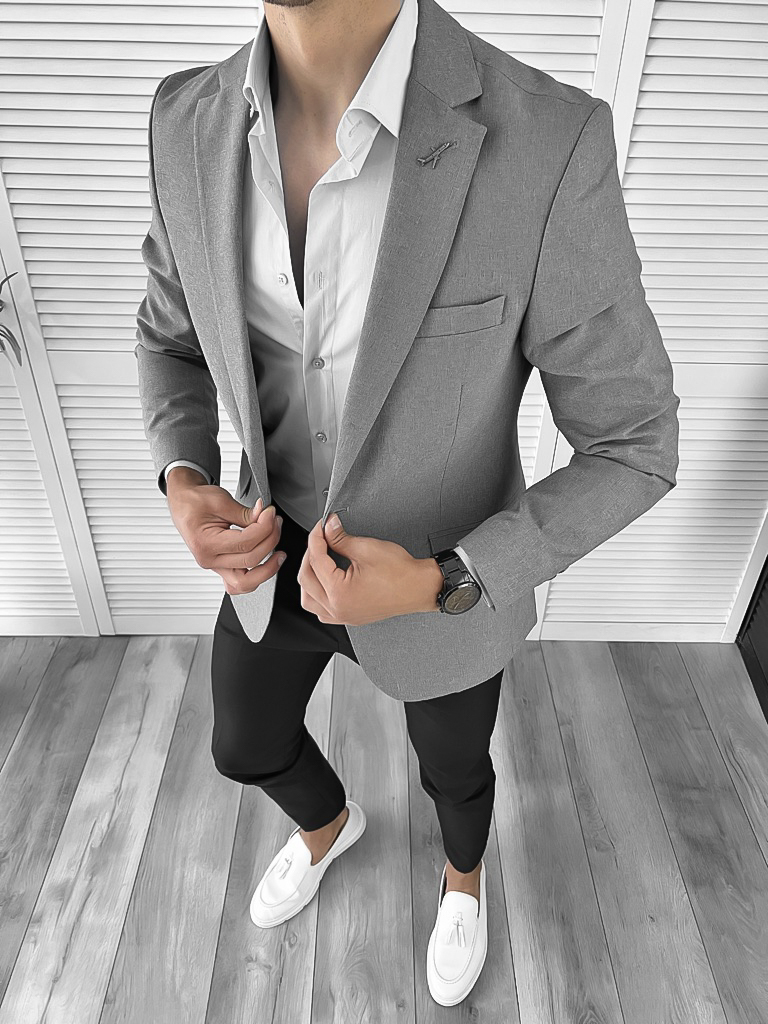 Sacou Barbati Slim Fit Elegant - N7-3.2