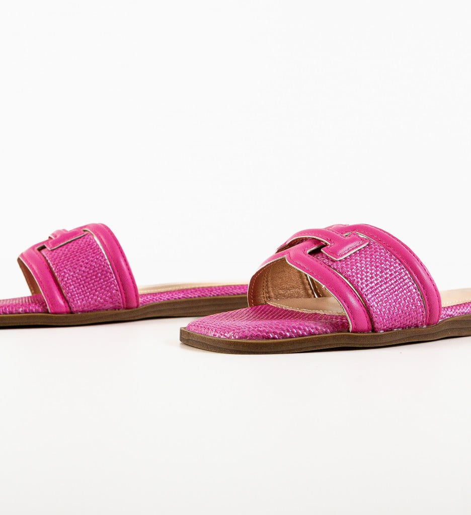 Papuci Dama Stomp Fuchsia - Confort și Stil - imagine 8