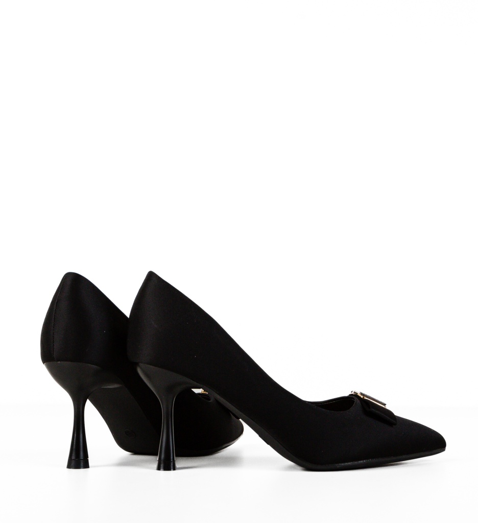 Pantofi Visenya Negri | Eleganță și Stil - imagine 6