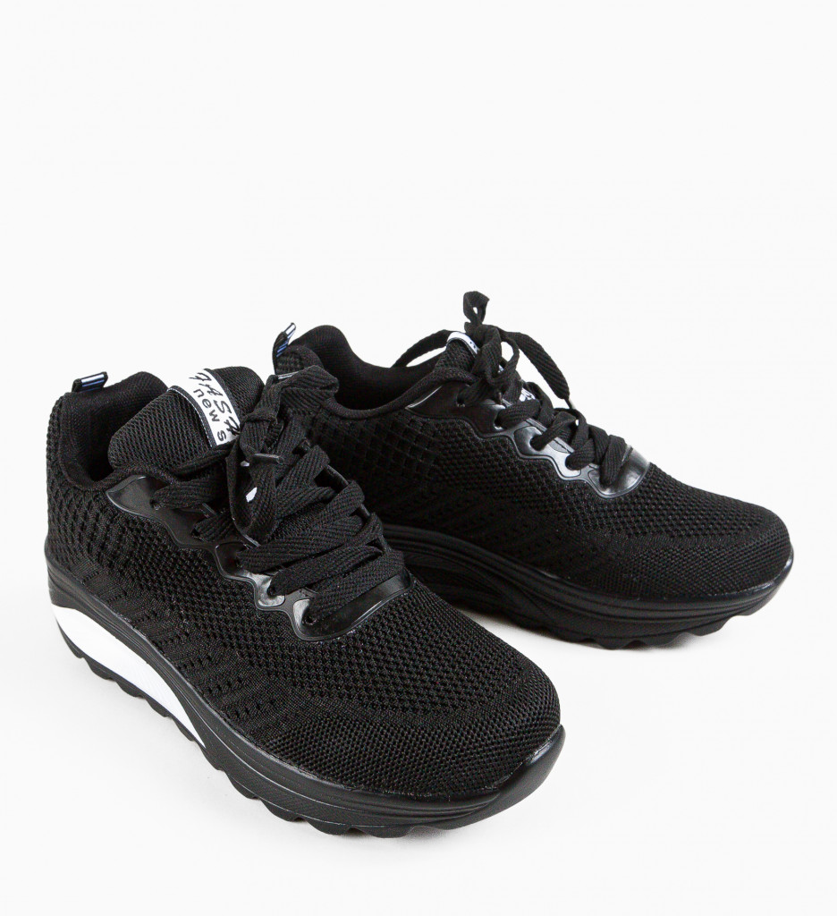 Sneakers Dama Regis Negri - Confort și Stil - imagine 6