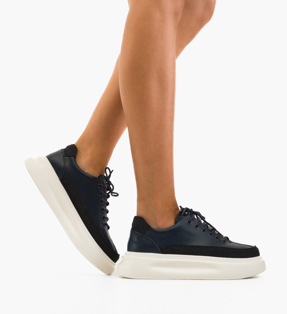 Sneakers Dama Wade Bleumarin - Confort și Stil
