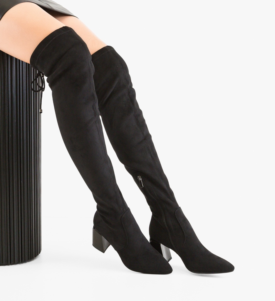 Cizme Dama Yhhy Negre - Eleganță și Stil - imagine 6