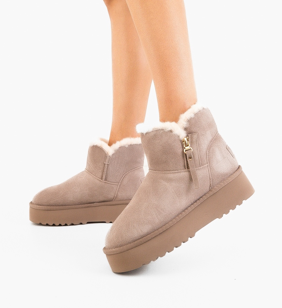 Cizme Krovos Ug Khaki - Confort & Stil - imagine 3