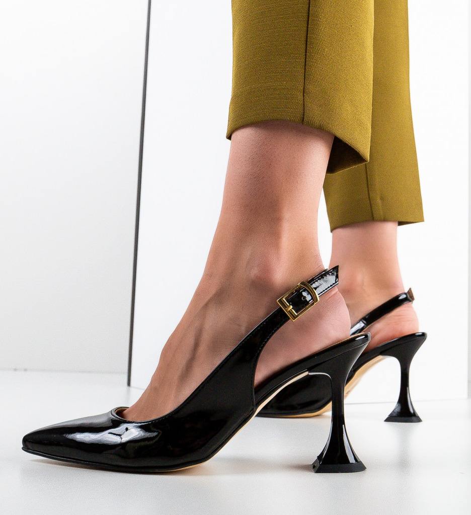 Pantofi dama Mercan Negri 2 - Eleganță și Stil - imagine 6