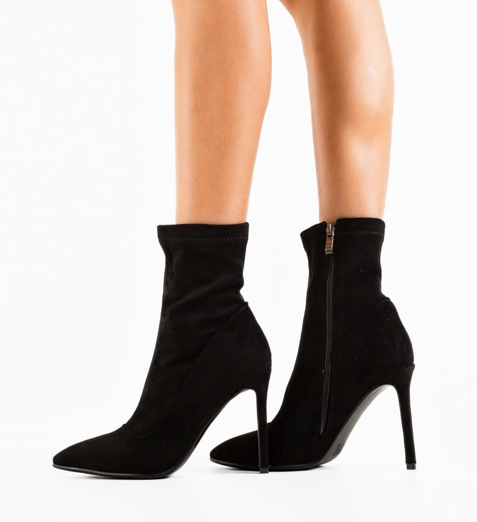 Botine Dama Negre Mas | Eleganță Asigurată - imagine 4