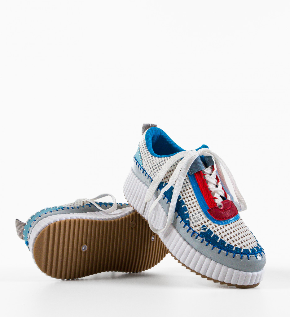 Pantofi Sport Duffy Stein Albastri - Confort - imagine 7