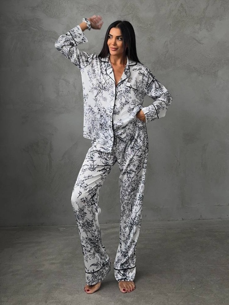 Set Pijama Dama Delis Print Floral