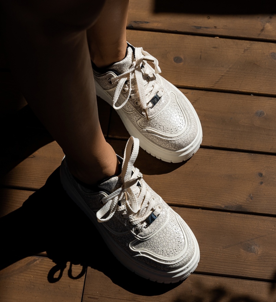 Sneakers Dama Kline Bej | Confort și Stil Urban - imagine 3