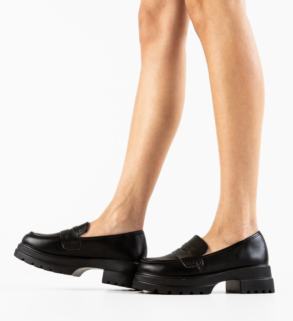 Pantofi Casual Tess Negri - Stil și Confort Zilnic