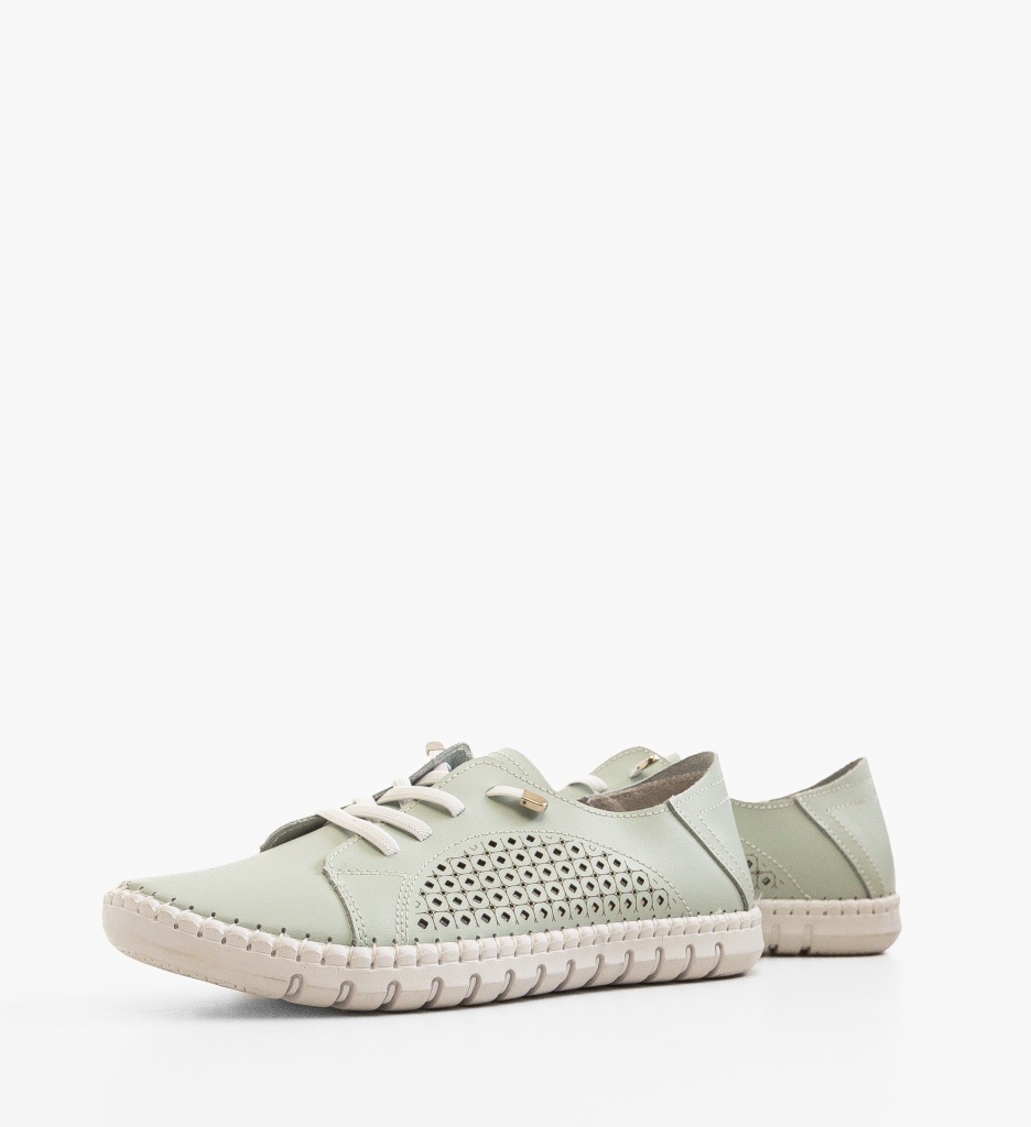 Pantofi Casual Verzi Rahima - Confort și Stil - imagine 3