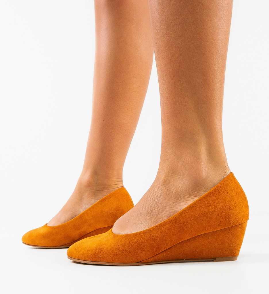 Pantofi Dama Carroll Camel | Confort & Stil - imagine 3