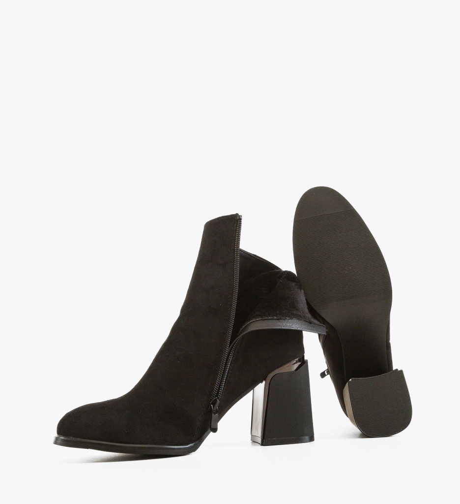 Botine Sammy Negre din Piele | Confort și Stil - imagine 4