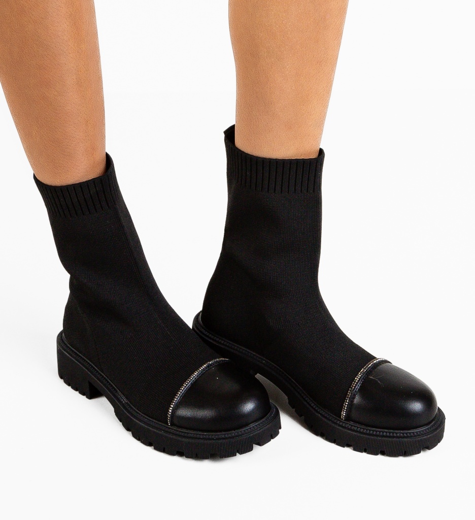 Ghete Dama Maram Negre - Stil și Confort