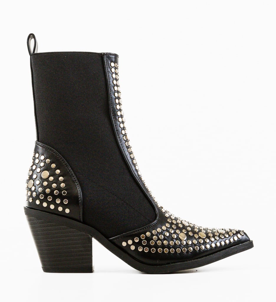 Botine Roth Negre - Eleganță și Confort - imagine 4