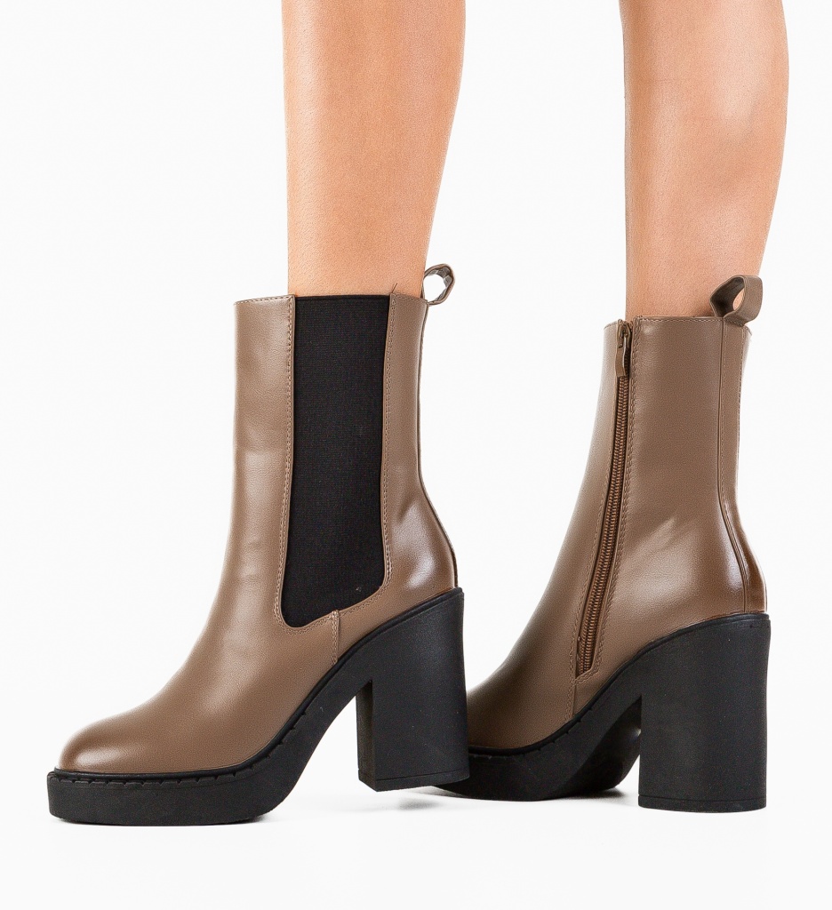 Botine Dama Justi Maro | Eleganță Urbană - imagine 3