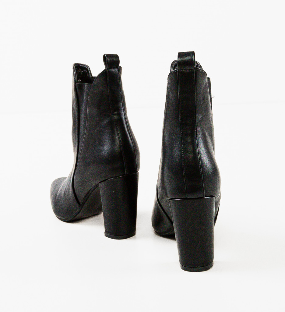 Botine Dama Dagor Negre | Stil Eleganta - imagine 5