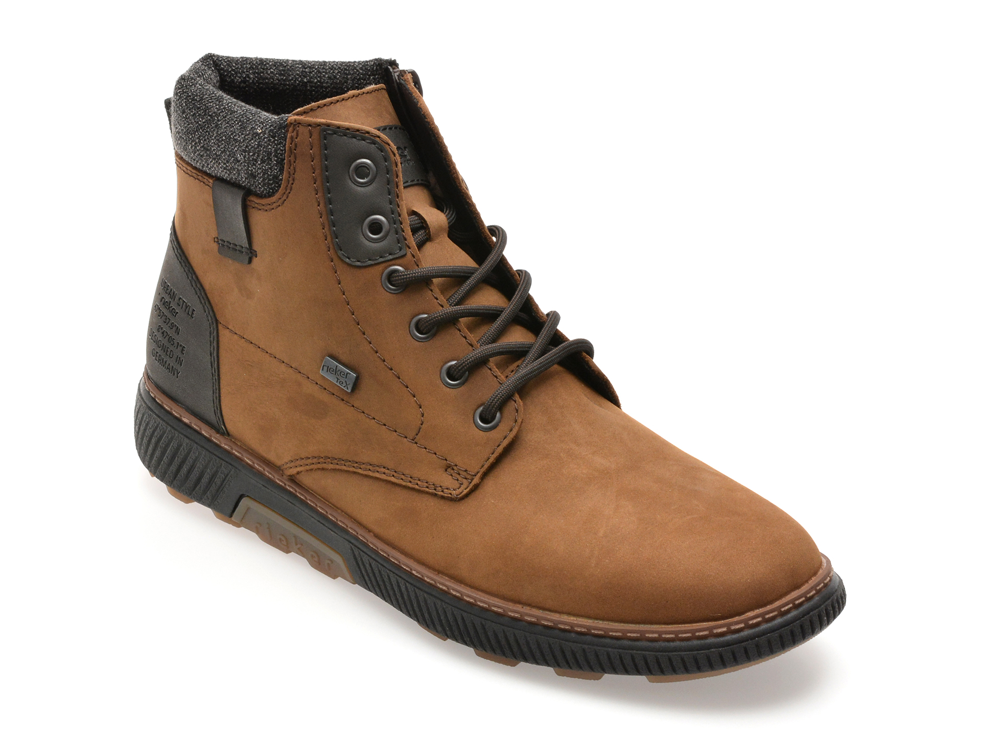 Ghete Rieker B3343 Maro | Confort Piele