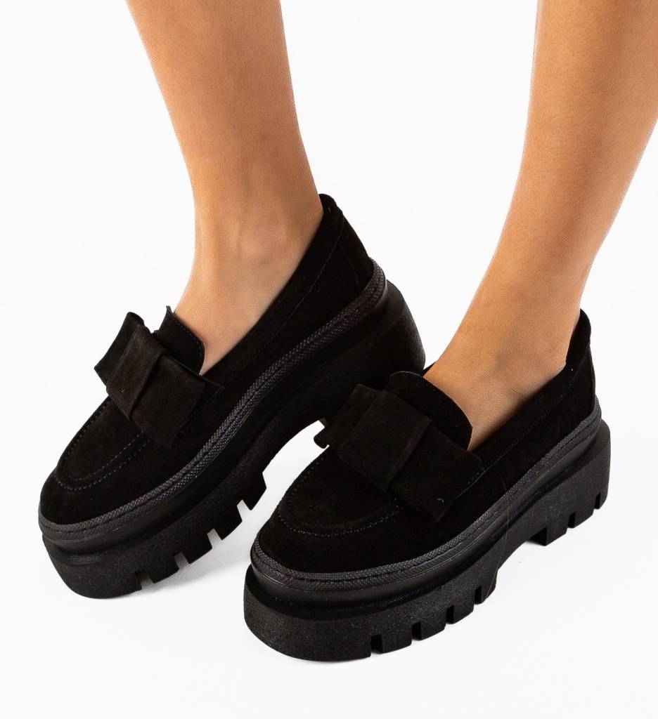 Pantofi Casual Gokanda Negri - Confort Stilat - imagine 3