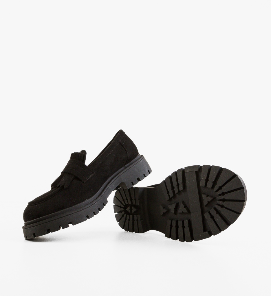 Pantofi Casual Dama Obyne Negri | Confort & Stil - imagine 7