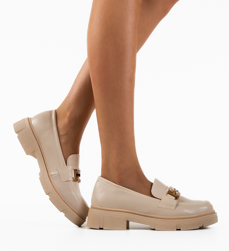 Pantofi Casual Rui Bej | Confort și Stil Zilnic