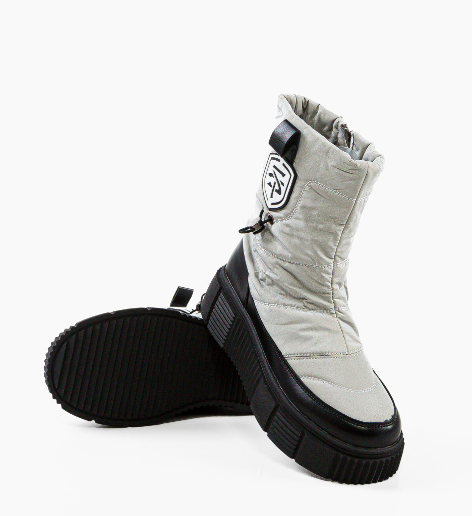Ghete Dama Chrissie Gri | Stil & Confort - imagine 12