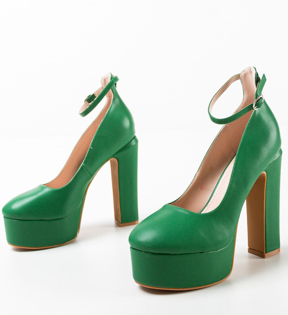 Pantofi dama Kelen Verzi cu toc elegant - imagine 6