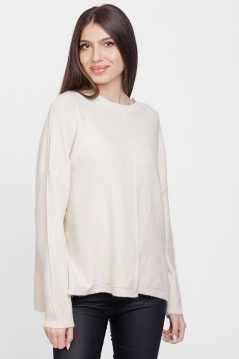 Pulover Elegant Viscosă & Lână | Flex Moda