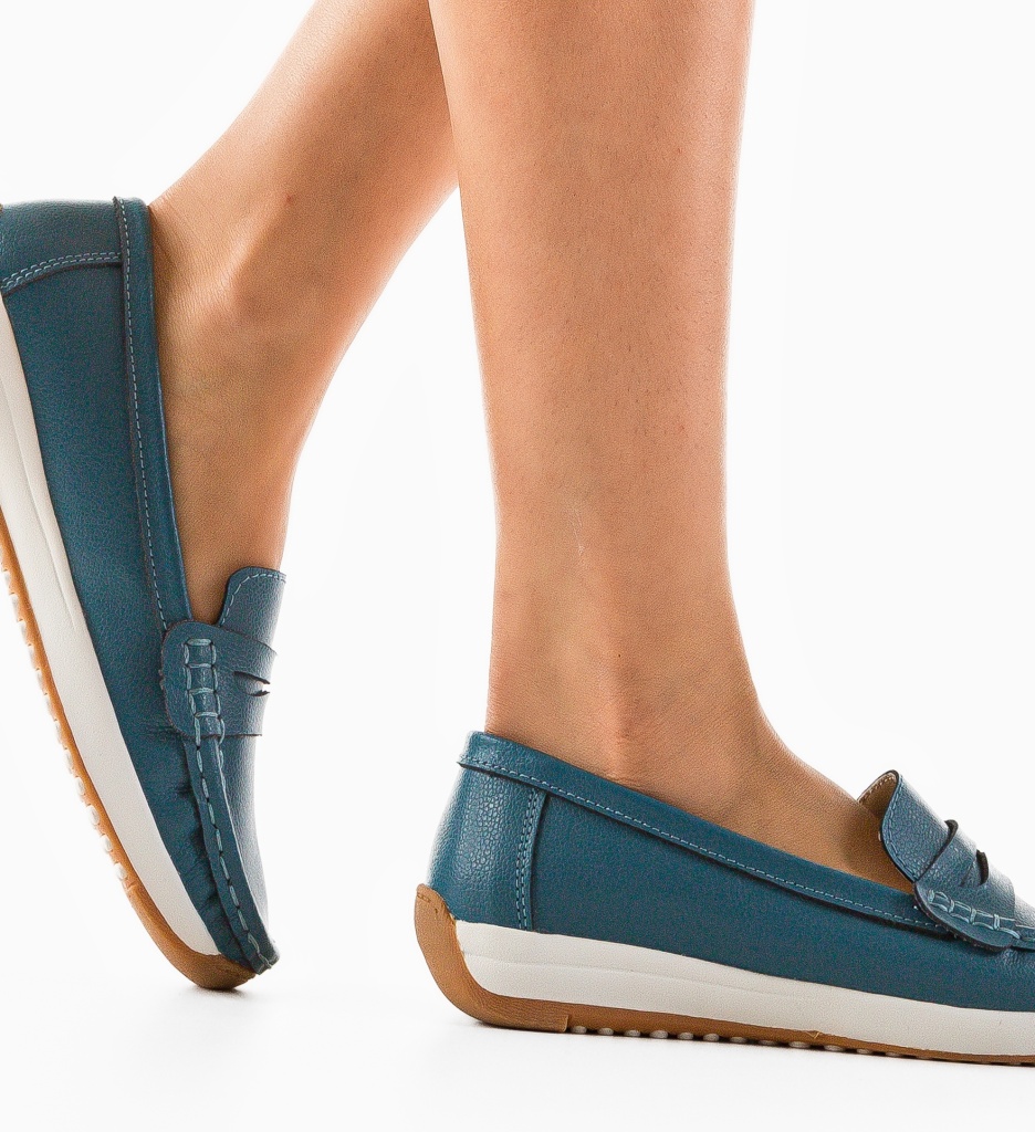 Pantofi Casual Uyteu Albastri | Confort & Stil - imagine 3
