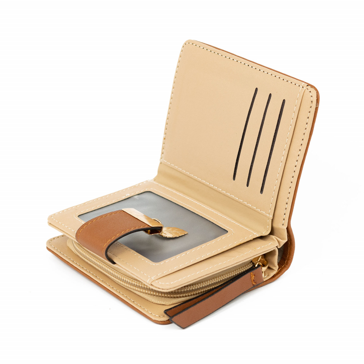Portofel Dama Pfy Lilou PT1022 Maro, Compact - imagine 4