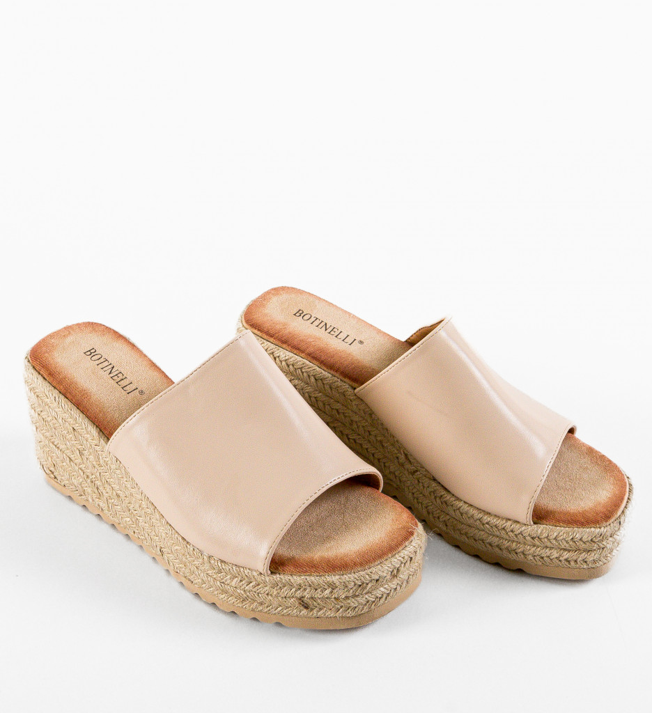 Saboti Dama Fuku Bej - Confort si Eleganta - imagine 6